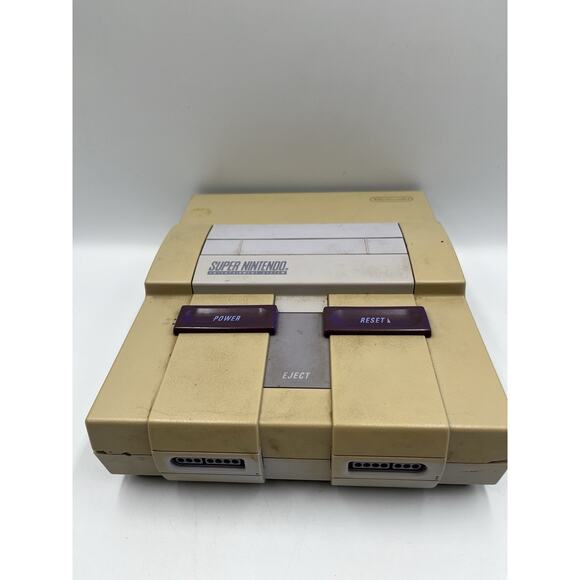 Super Nintendo Entertainment System SNES SNS-001 System Console Only For Parts - Picture 1 of 9